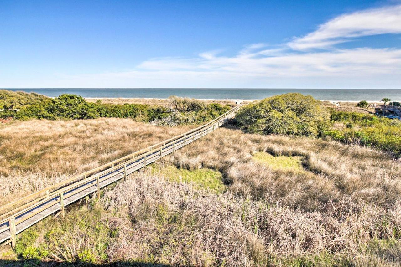 Oceanfront Condo With Beach View, Pool And Tennis! Île de Hilton-Head Extérieur photo