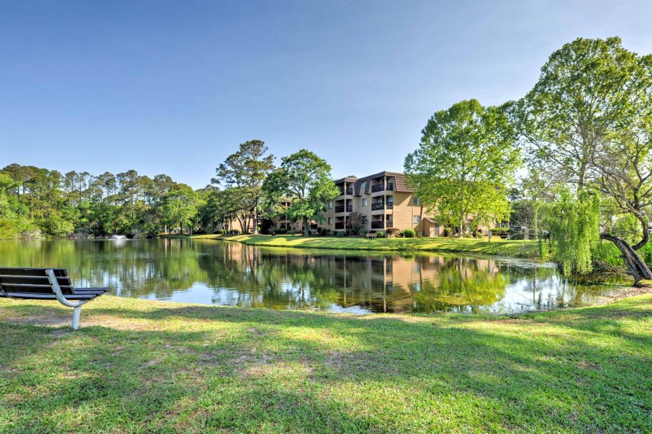 Oceanfront Condo With Beach View, Pool And Tennis! Île de Hilton-Head Extérieur photo